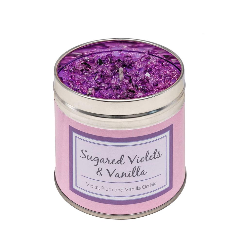 Best Kept Secrets Sugared Violets & Vanilla Tin Candle £8.99